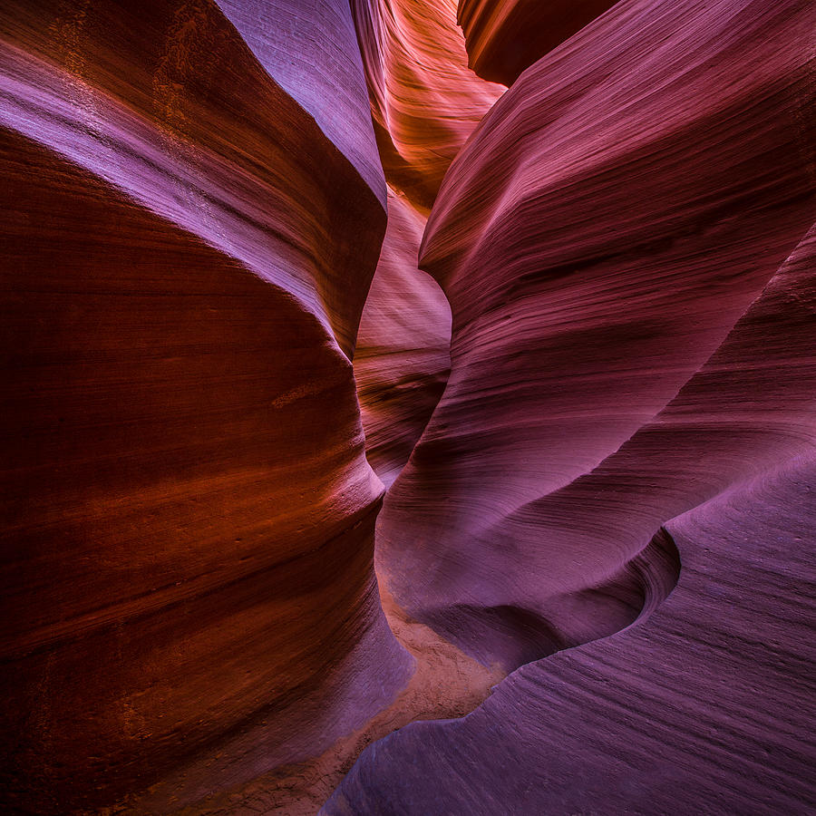 Lower Antelope Canyon Amazing Sandstone Formations Arizona Photo Art Print Poste