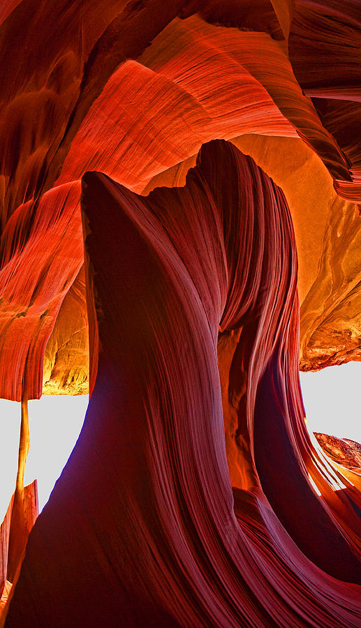 Lower Antelope Keyhole - Phone version Photograph by Gregory Scott