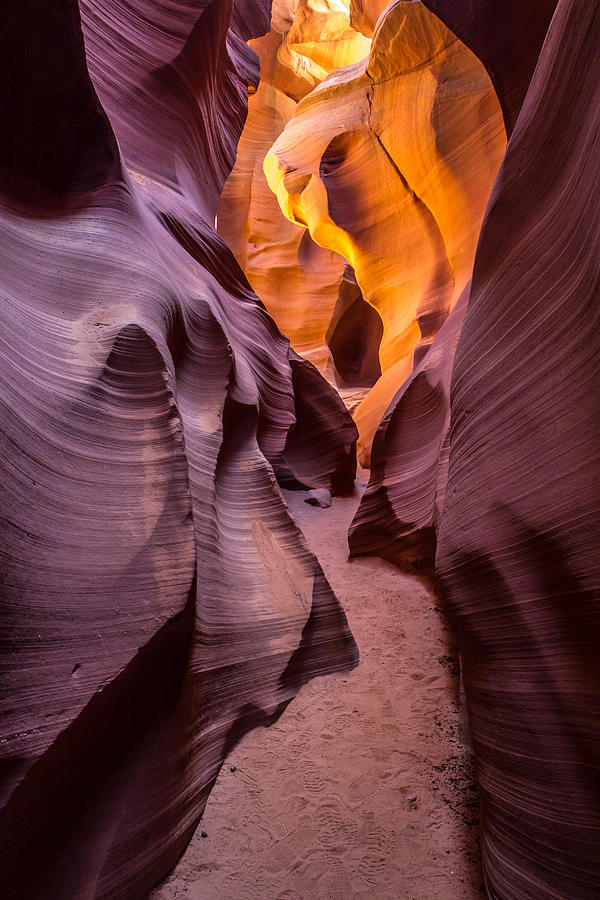 Lower Antelope slot canyon in Page Arizona Photograph by Pierre Leclerc Photography