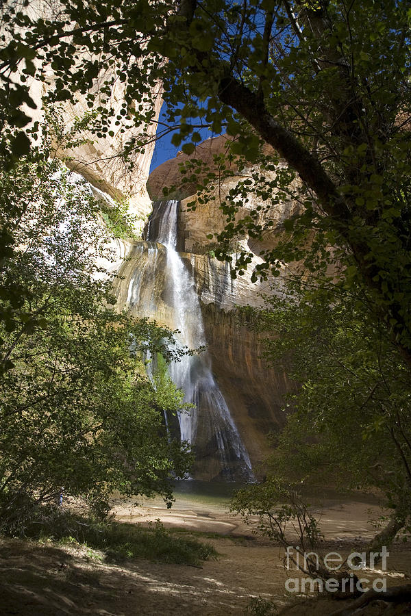 Lower Calf Creek Falls Photograph by Jim West
