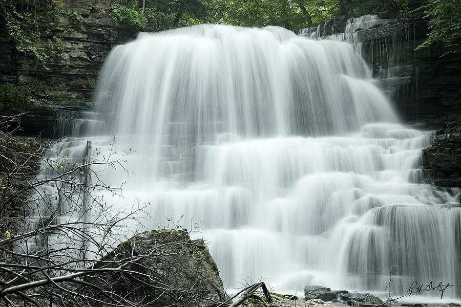 Nature Photograph - Lower DeCew Falls by Phill Doherty