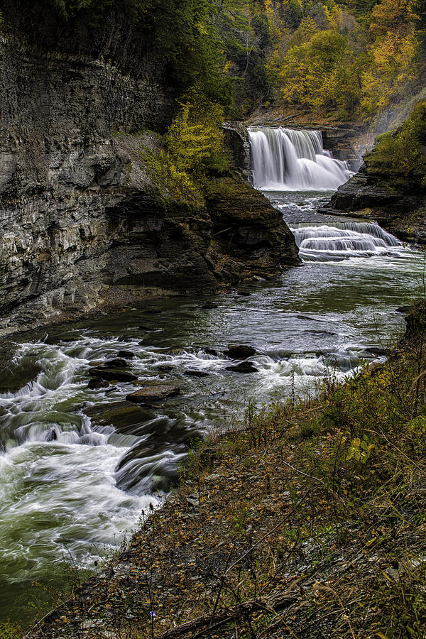 Lower Falls Photograph by Sara Hudock