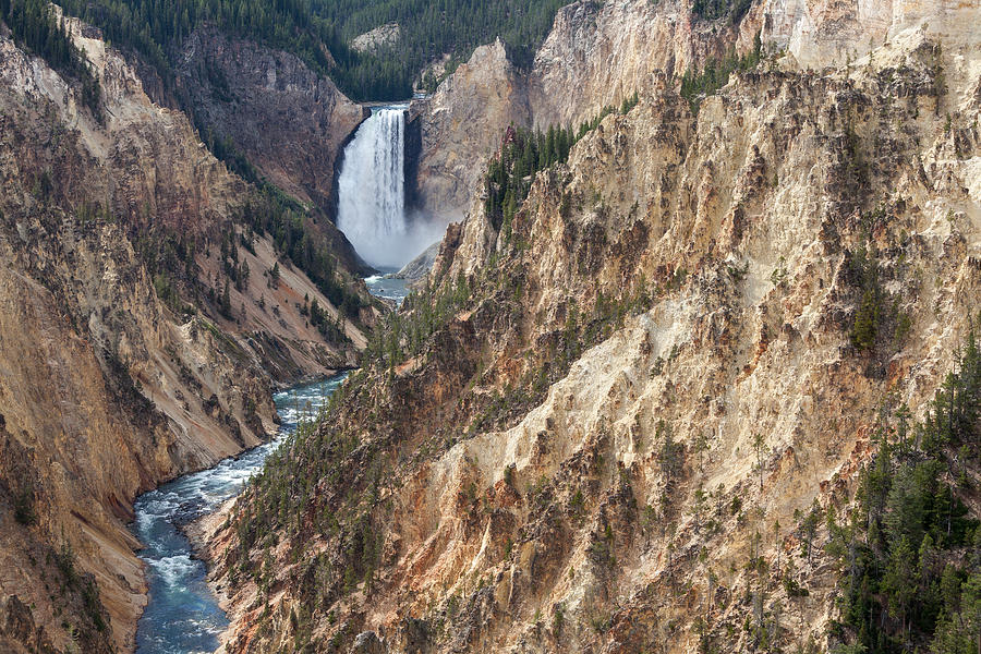 Lower Falls Photograph by Wolfgang Woerndl - Fine Art America