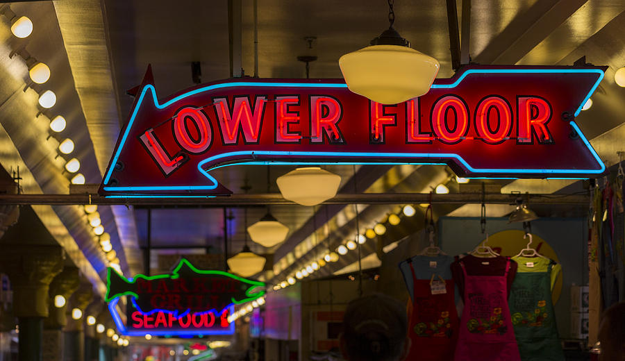Lower Floor and Salmon Photograph by Scott Campbell