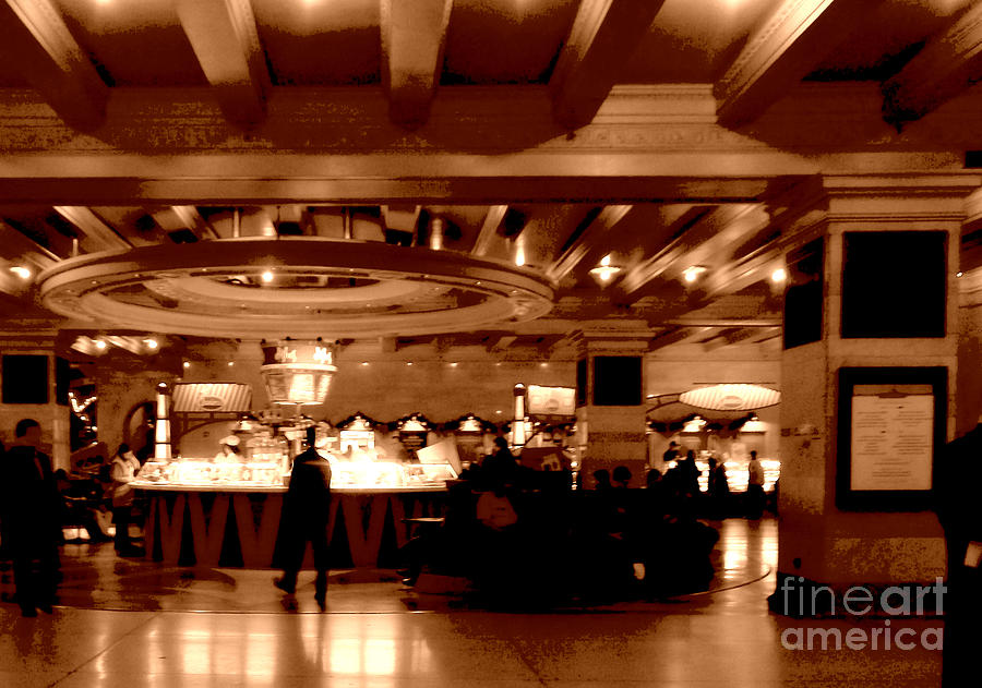 Lower Level Food Court Grand Central Station New York Photograph by Miriam Danar