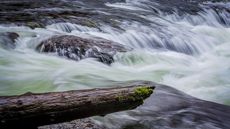 Landscape Photograph - Lower Lewis Falls 2 by Mike Penney