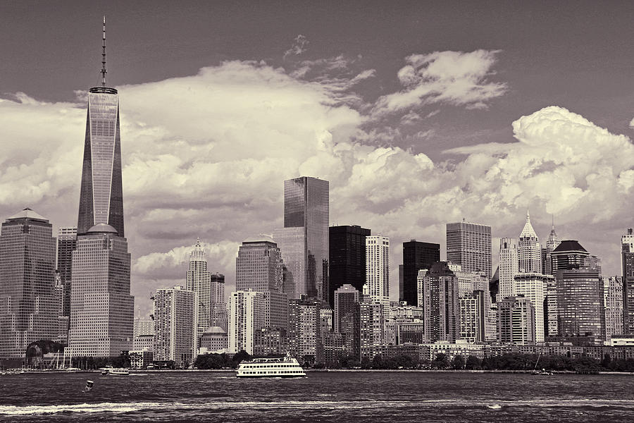 Lower Manhattan Skyline 2 Photograph by Allen Beatty
