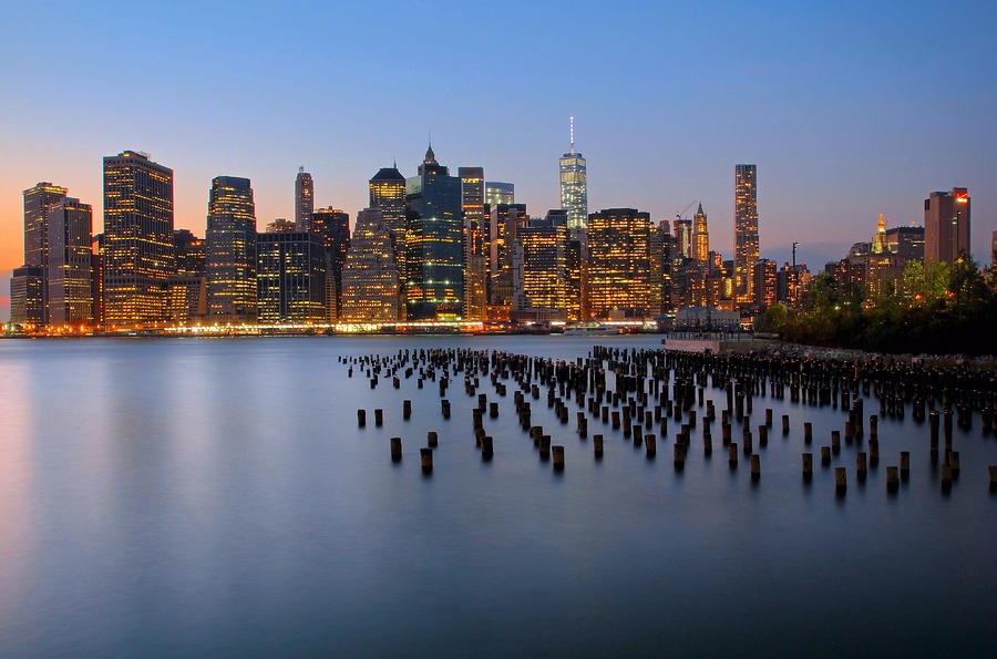 Lower Manhattan Skyline Photograph by Andrea Galiffi