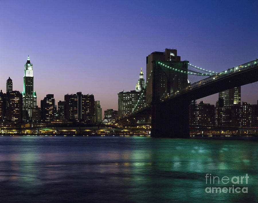 Lower Manhattan Skyline Photograph by Rafael Macia