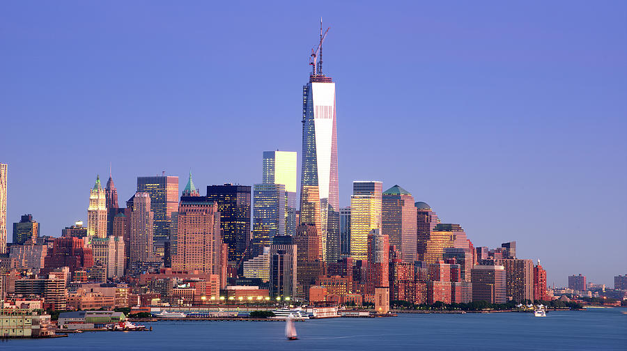 Lower Manhattan Skyline Photograph by Tony Shi Photography