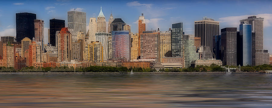 Lower Manhattan Photograph by Susan Candelario
