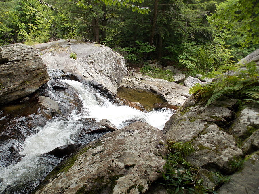 Lower Section of Buttermilk Falls Photograph by Catherine Gagne