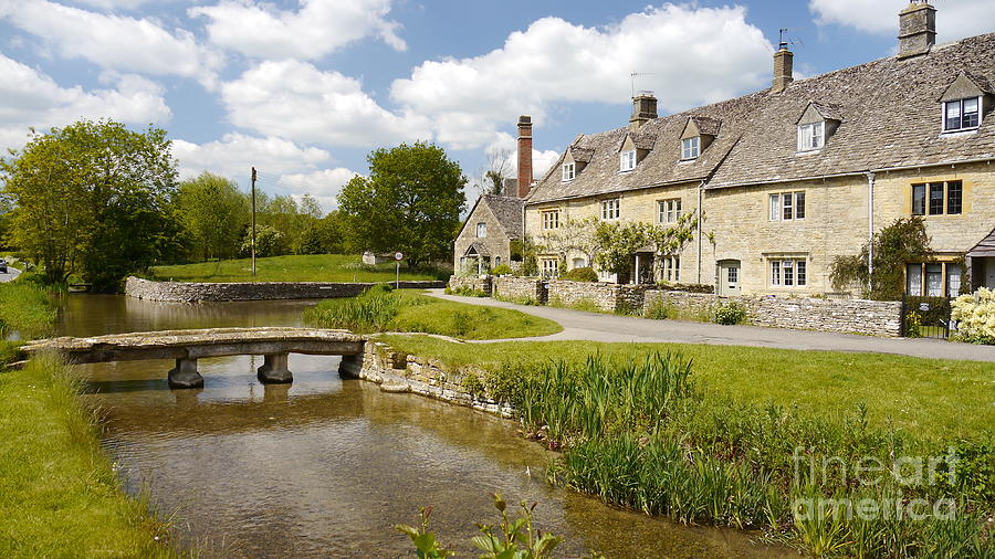 Lower Slaughter Photograph by John Chatterley