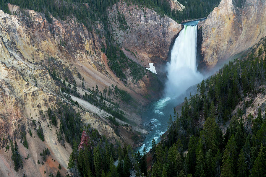 Lower Yellowstone Falls, Yellowstone Photograph by Kennan Harvey Lower Yellowstone Falls, Yellowstone Photograph by Kennan Harvey
