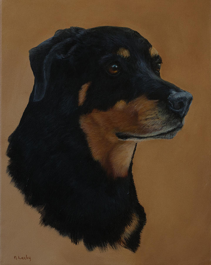 Loyal  Painting by Nancy Lauby