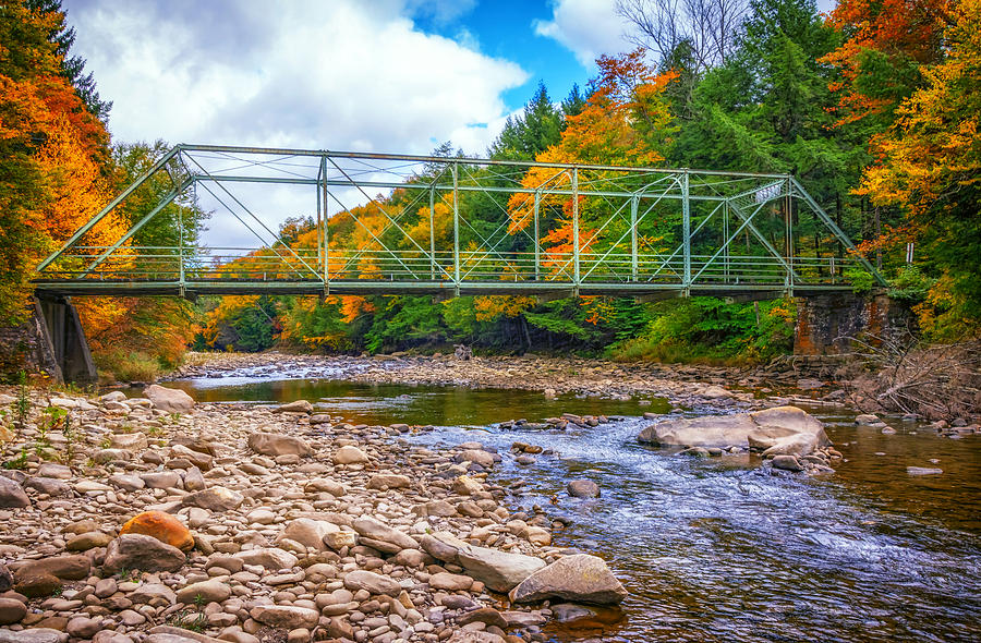 Fall Photograph - Loyalsock Creek Pennsylvania paint by Steve Harrington