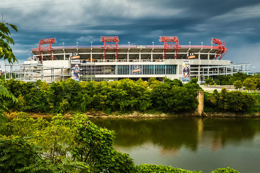 Tennessee Titans Photograph - LP Field by Ron Pate