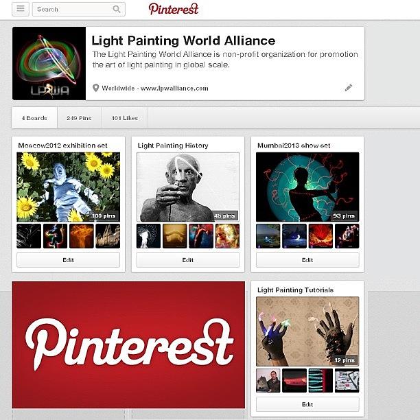 Lpwa Launch Pinterest Account! Welcome Photograph by Sergey Churkin