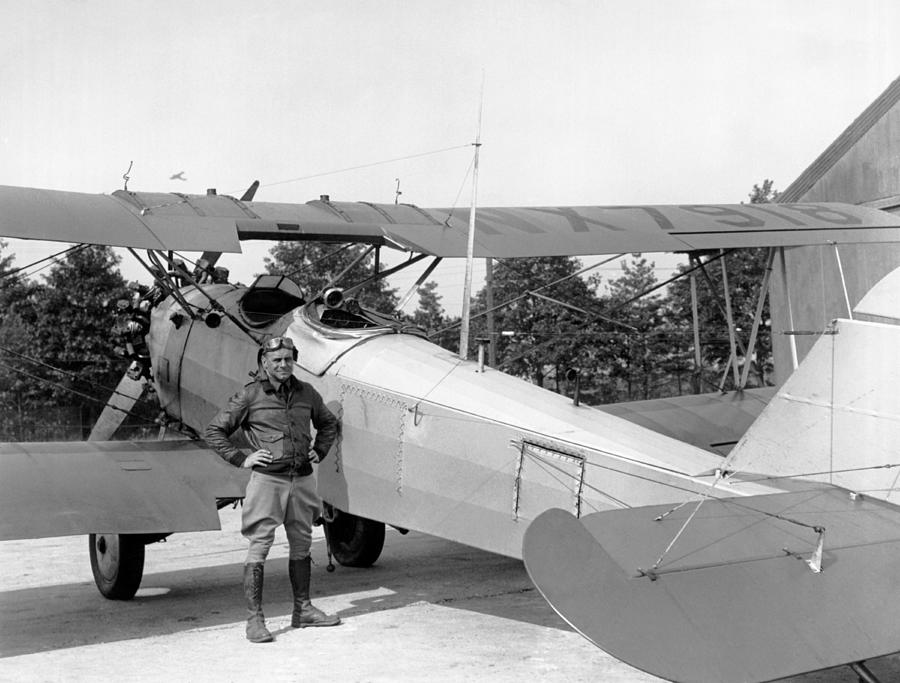 Airplane Photograph - Lt. Doolittles Anti Fog Plane by Underwood Archives