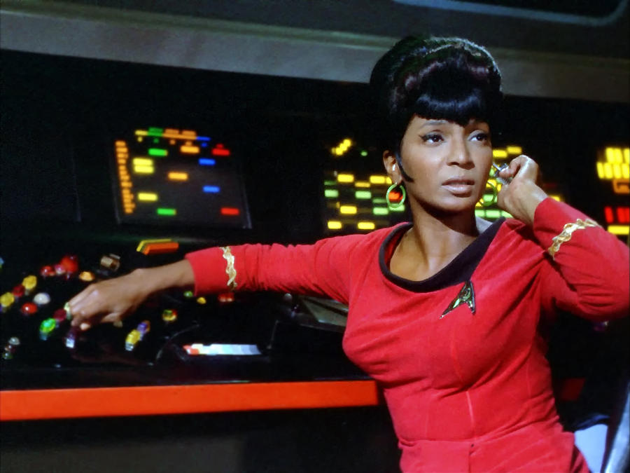 Star Trek Photograph - Lt Uhura by Mountain Dreams