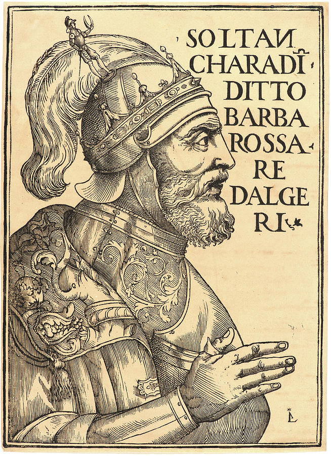 Italian Drawing - Luca Antonio De Giunta Italian, Active 1506–1522. Soltan by Litz Collection