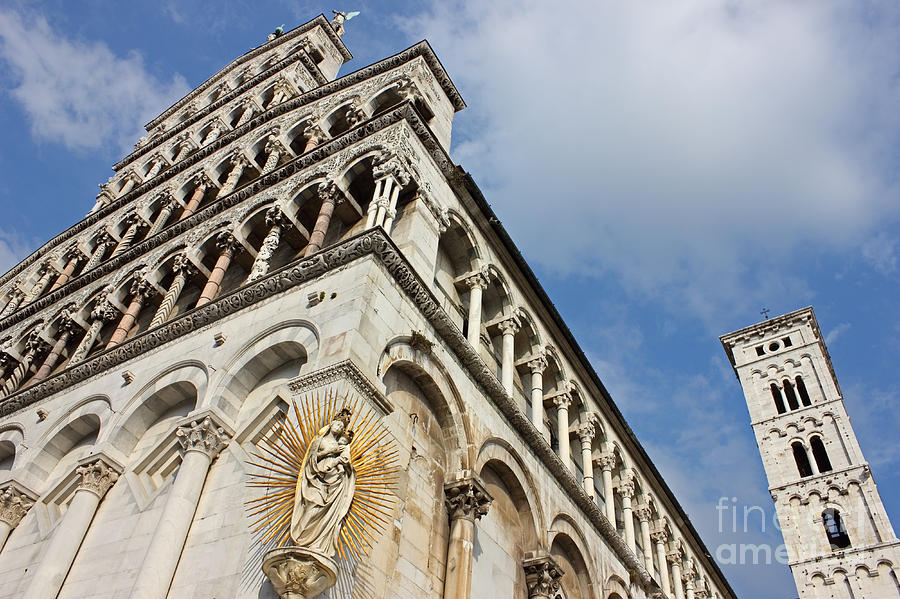 Lucca Basilica San Michele in Foro Photograph by Kiril Stanchev | Fine ...