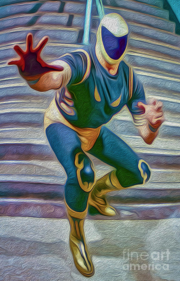 Mexican Wrestler Painting - Lucha Libre by Gregory Dyer