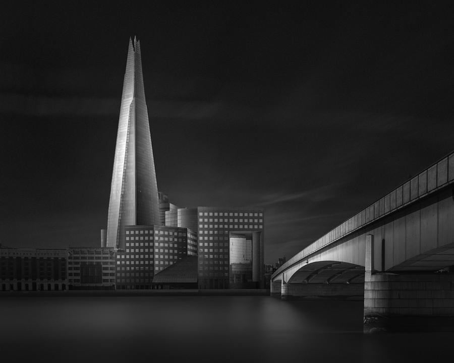 Lucid Dream II - The Shard & London Bridge Photograph by Oscar Lopez