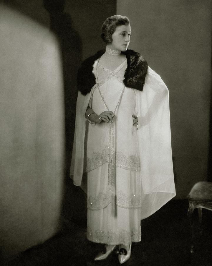 Lucile Watson In Costume Photograph by Edward Steichen