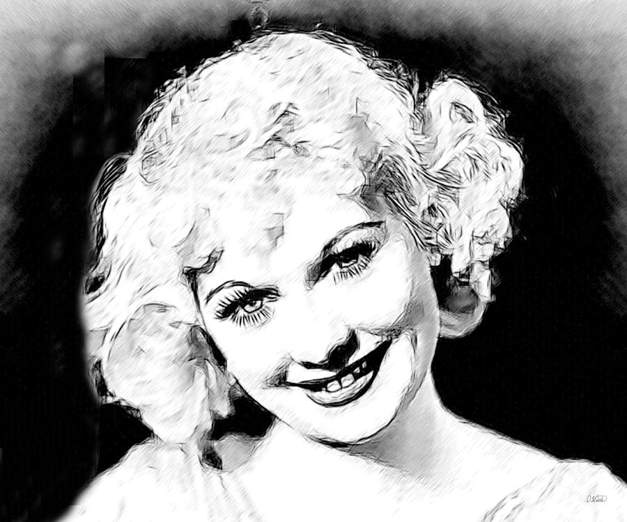 Lucille Ball 006 Drawing by Dean Wittle