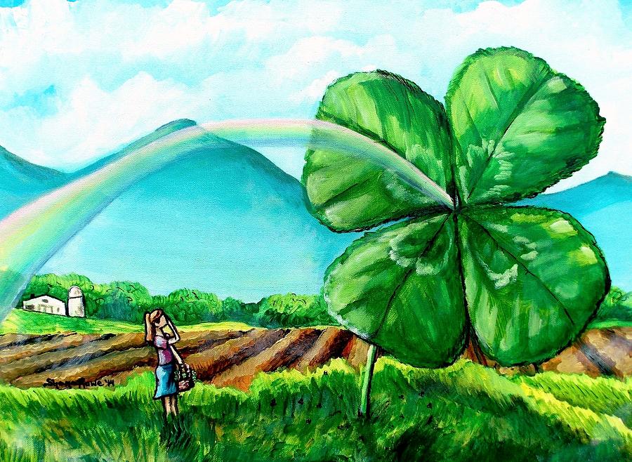 Luck of the Dale Painting by Shana Rowe Jackson