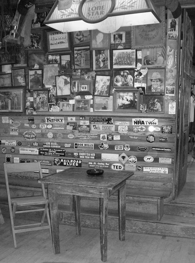 Luckenbach Texas Back Room Saloon 2 Photograph by Elizabeth Sullivan