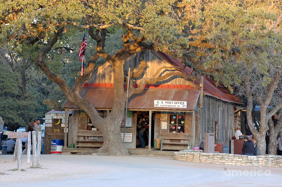 Luckenbach  Texas Photograph By Scott Bennett