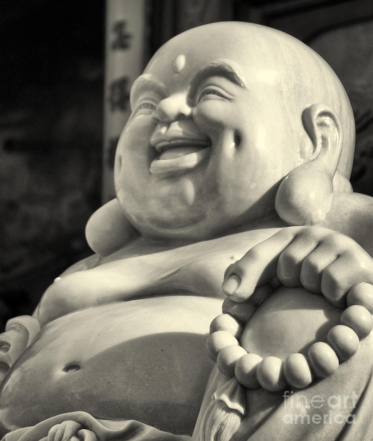 Lucky Buddha Photograph by Christos Koudellaris