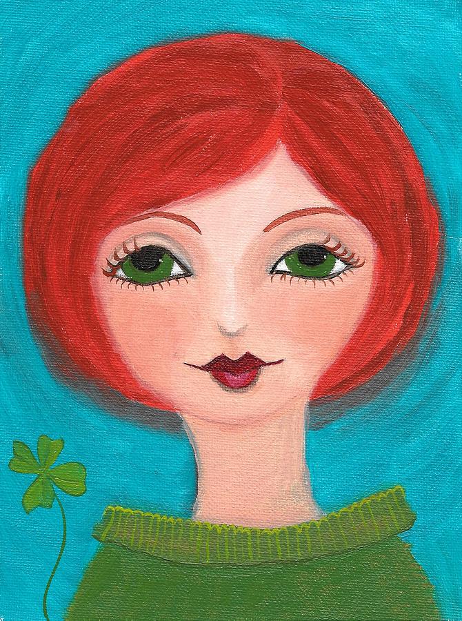 Lucky Painting by Lisa Noneman