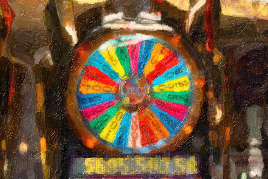 Lucky Slot Machine Wheel Digital Art by Gravityx9  Designs