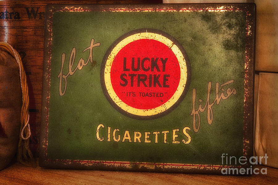 Lucky Strike Photograph by Carrie Cranwill