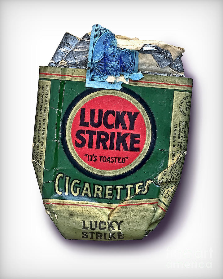 1941 Vintage ad Lucky Strike Cigarettes Tobacco Large Leaf Green