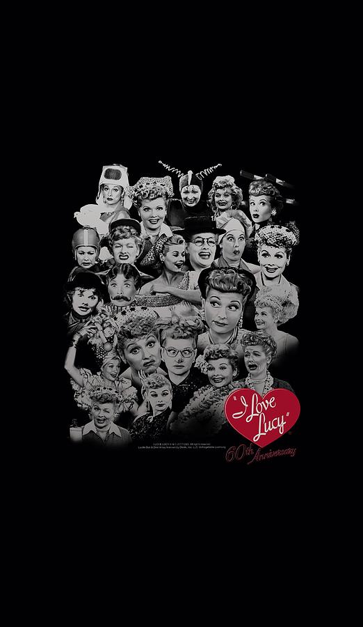 Lucille Ball Digital Art - Lucy - 60 Years Of Fun by Brand A