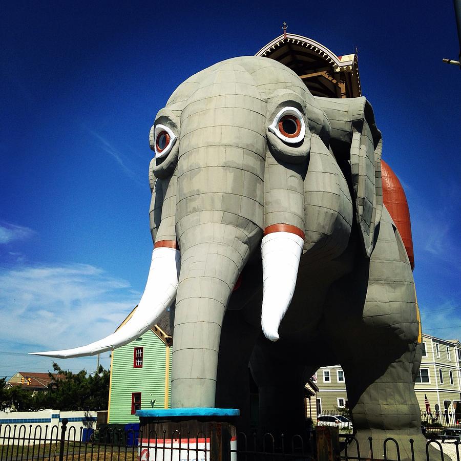 Lucy the elephant Photograph by Bryan Edmiston Fine Art America