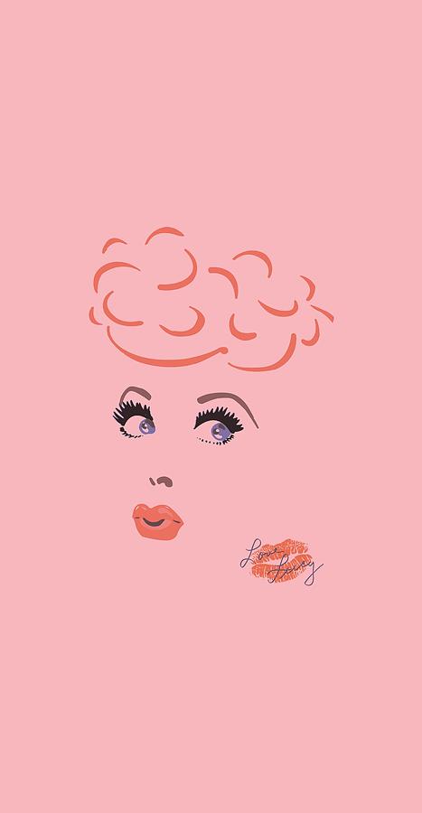 Lucille Ball Digital Art - Lucy - Eyelashes by Brand A