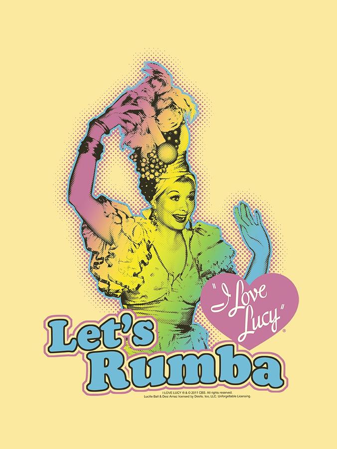 Lucille Ball Digital Art - Lucy - Lets Rumba by Brand A