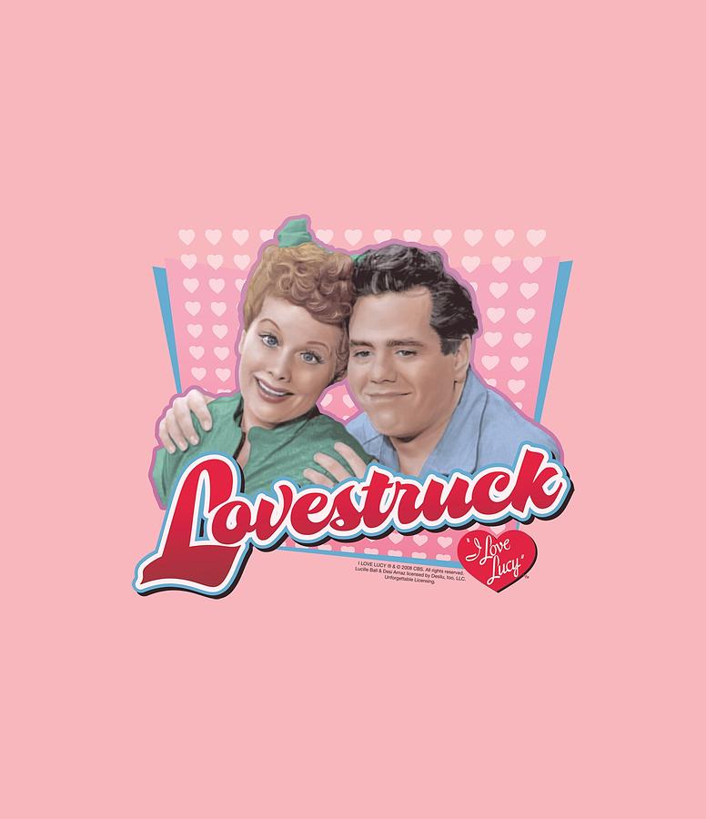 I Love Lucy Digital Art - Lucy - Lovestruck by Brand A I Love Lucy Digital Art - Lucy - Lovestruck by Brand A