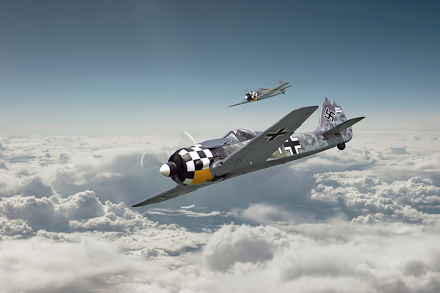 Luftwaffe - FW190 Photograph by Pat Speirs