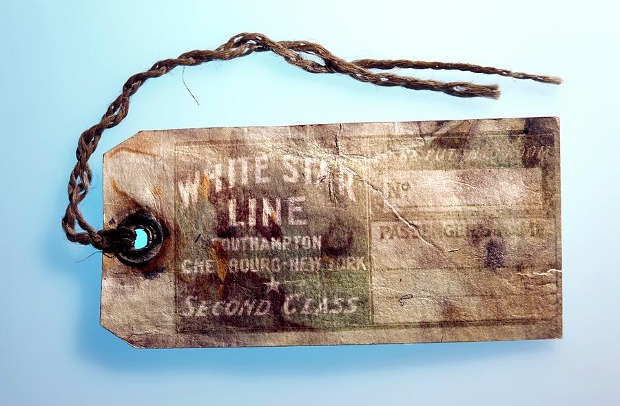 Baggage Tag from the Titanic