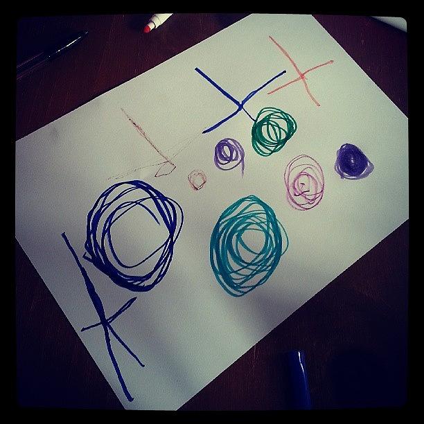Lughán Draw the Letter X And Some Photograph by Nora Alden