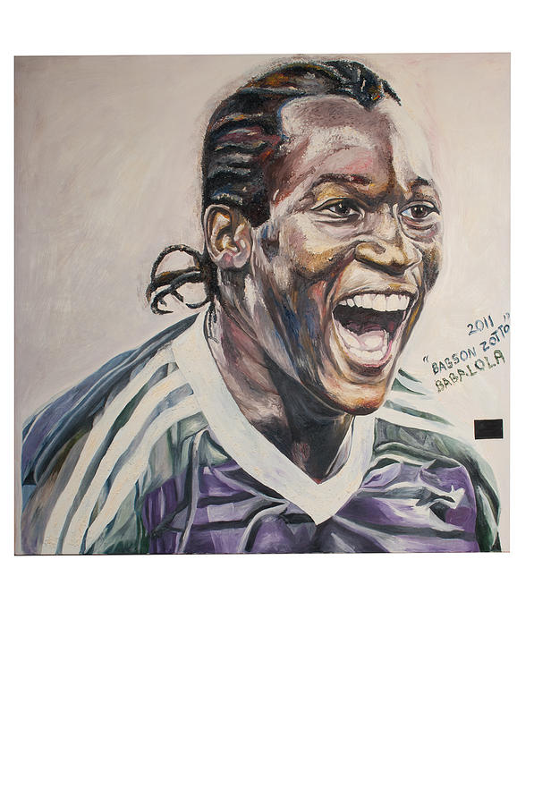 Lukaku Football Star Painting by Richard Babalola - Fine Art America