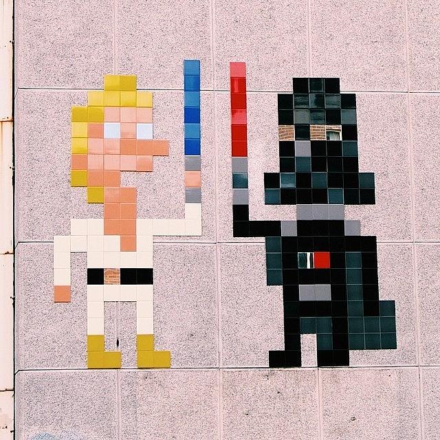 London Photograph - Luke And Darth #vscocam by Liam Daly
