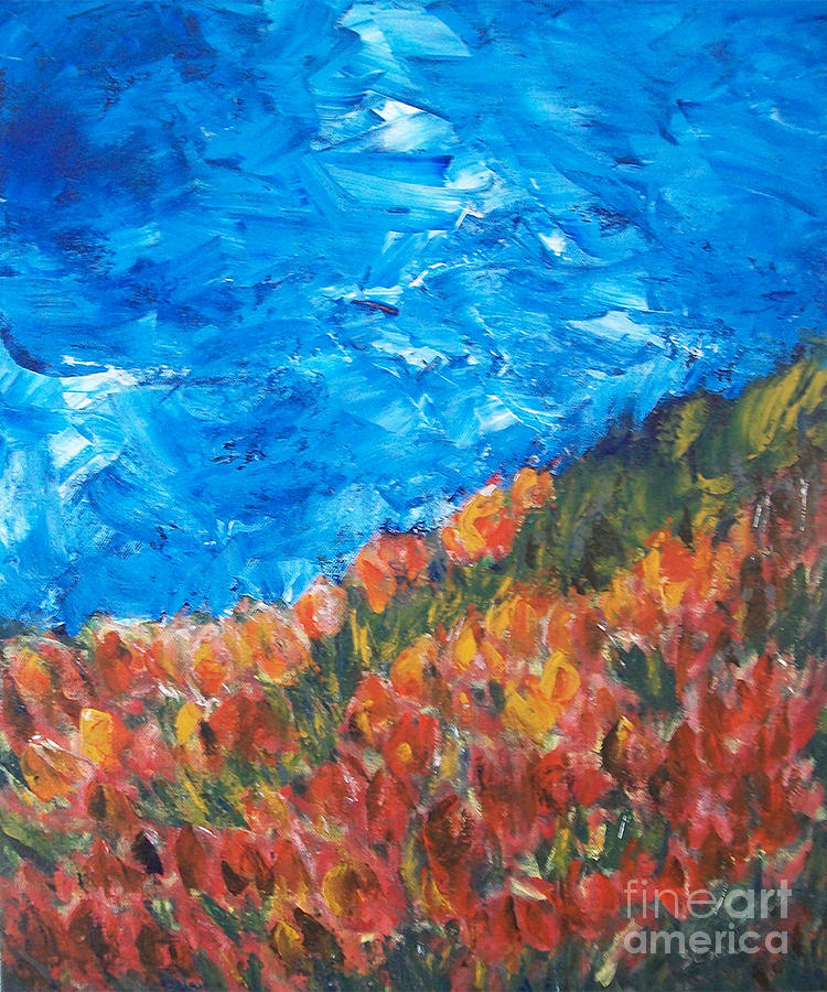 Tulip Painting - Luminosity by Jane See