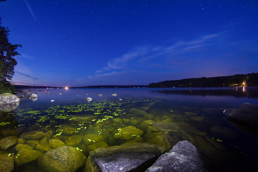 Luminous Lake Photograph by Kirkodd Photography Of New England